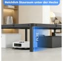 GLIESE Metallbett 140x200 cm Schwarz Stahl Bild 3