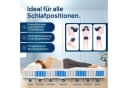 GLIESE Taschenfederkernmatratze H4 Gel-Memory-Schaum 25cm Bild 4