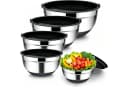 GLIESE POWER Rührschüssel-Set 4-teilig Edelstahl 16-26 cm stapelbar Bild 2