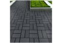 PFCTART Terrassenfliesen mit Klicksystem 44 Stück Grau/Braun Bild 2