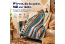 PFCTART Wohndecke Kuscheldecke Aztekenmuster Mikrofaser Bild 1