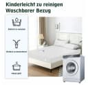 PFCTART Komfortschaummatratze 140x200 H3 Weiß 7 Zonen Bild 4