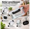 GLIESE Frischhaltedosen-Set Glas 10-tlg. mit Deckel Bild 3