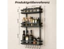 GLIESE POWER Hängeregal für Kühlschrank Schwarz Bild 5