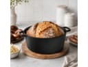 GLIESE POWER Brotbackform 26 cm Gusseisen 2-in-1 Topf & Deckel Bild 1