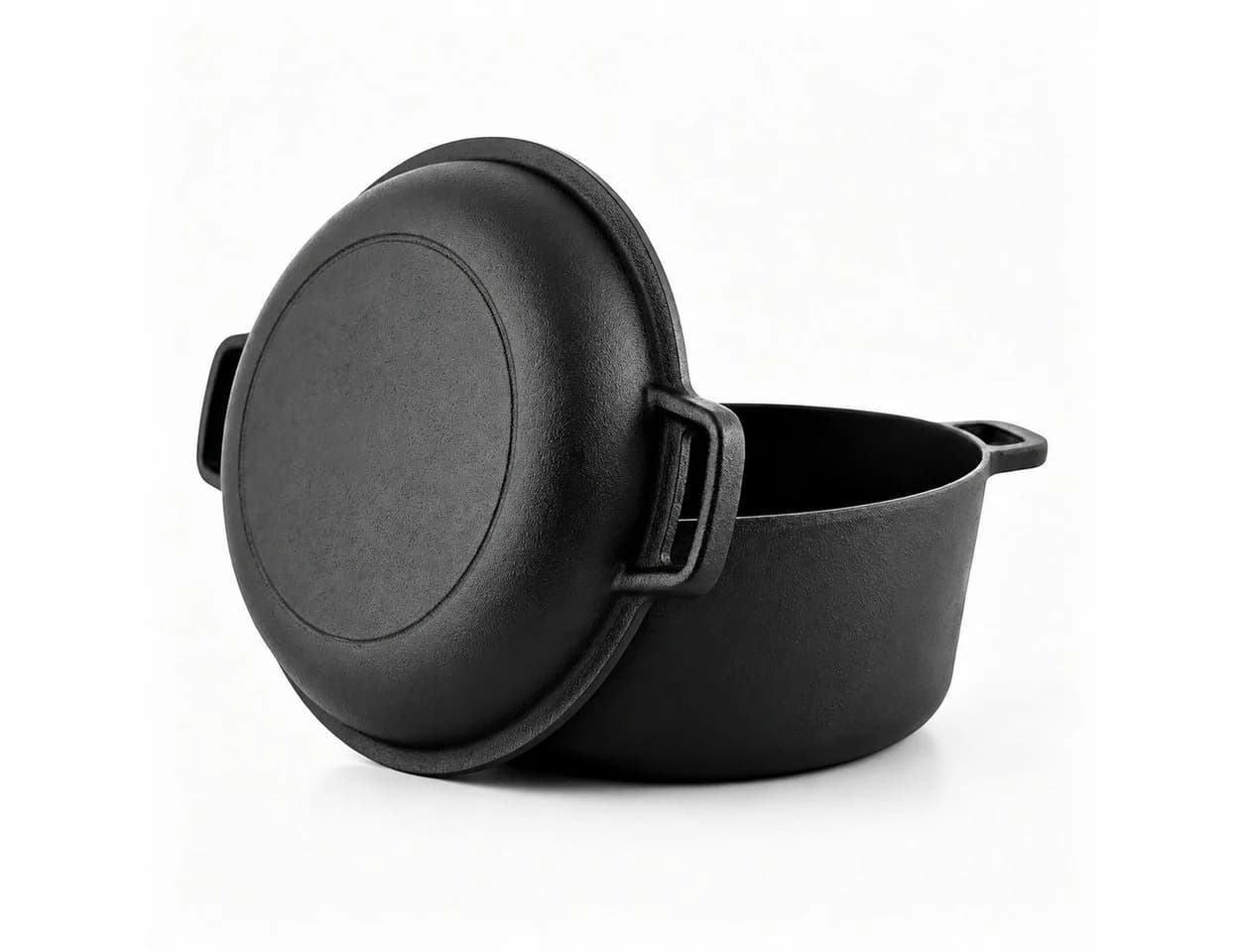 GLIESE POWER Brotbackform 26 cm Gusseisen 2-in-1 Topf & Deckel - Bild 2