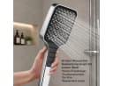 GLIESE POWER Handbrause mit Druckverstärker & Wasserstopp Bild 4