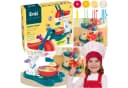 Realb2b Knete Kreatives Dessert-Spielzeug mit Eismaschine & Modelliermasse Bunt Bild 2