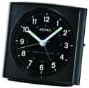 Seiko Funkwecker QHR022K Schwarz Leuchtzeiger Beleuchtung Bild 2
