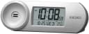 Seiko Quarzwecker Digital silber mit Beleuchtung Bild 1