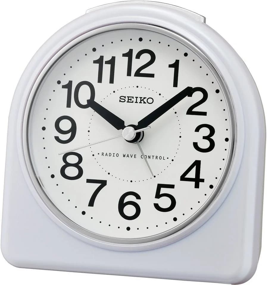 Seiko Funkwecker QHR204W Wecker Piepalarm Beleuchtung