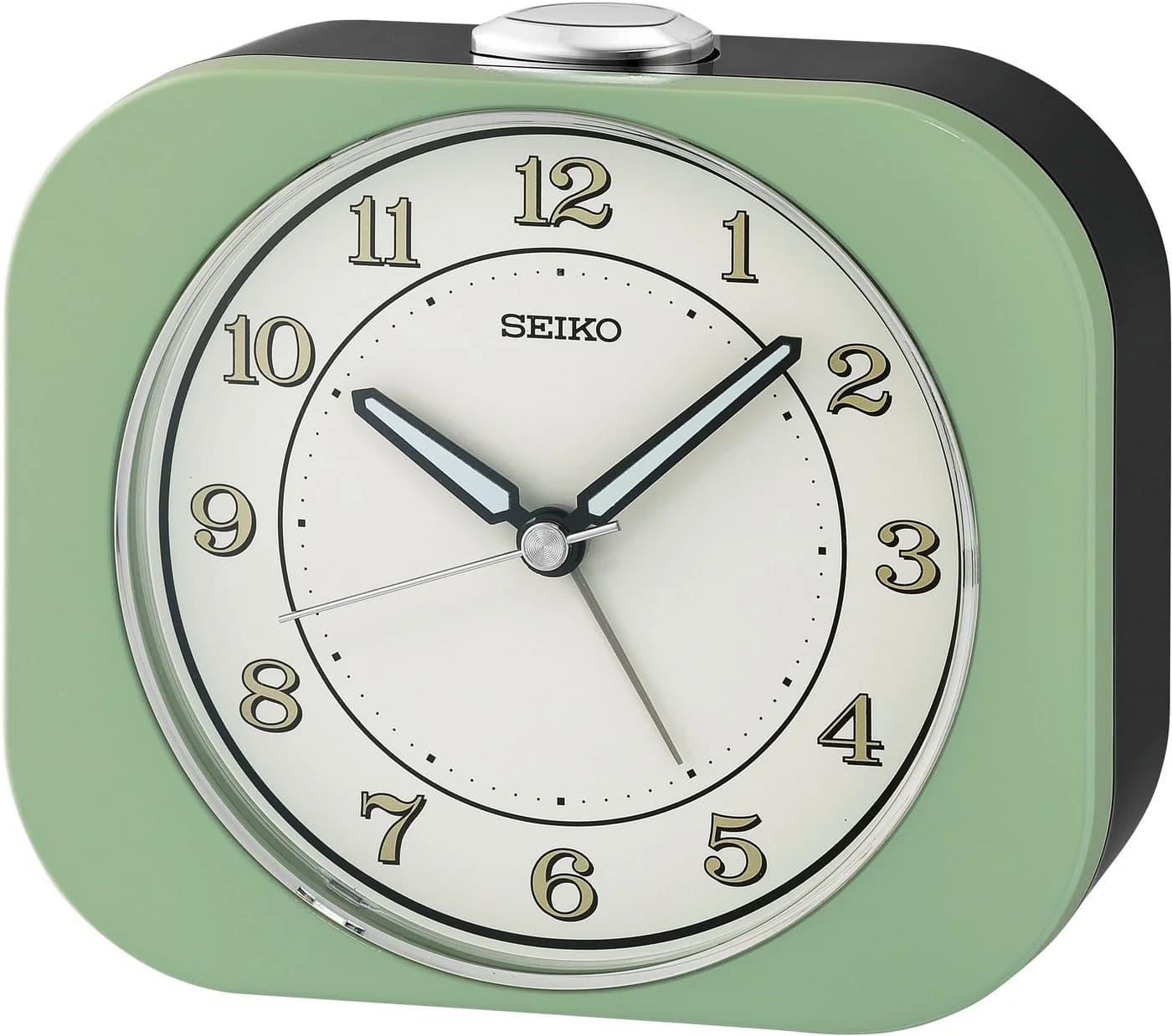 Seiko Quarzwecker QHE195M mit Piepalarm und durchlaufender Sekunde