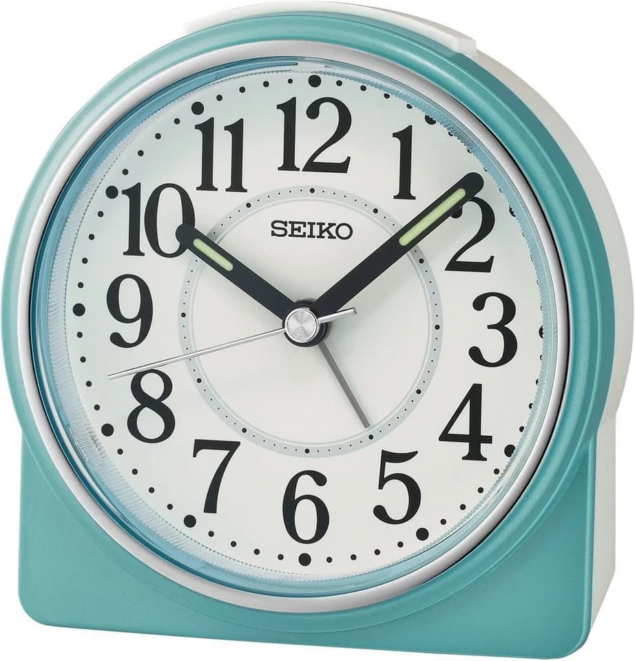 Seiko Quarzwecker QHE198L Blau Leuchtzeiger