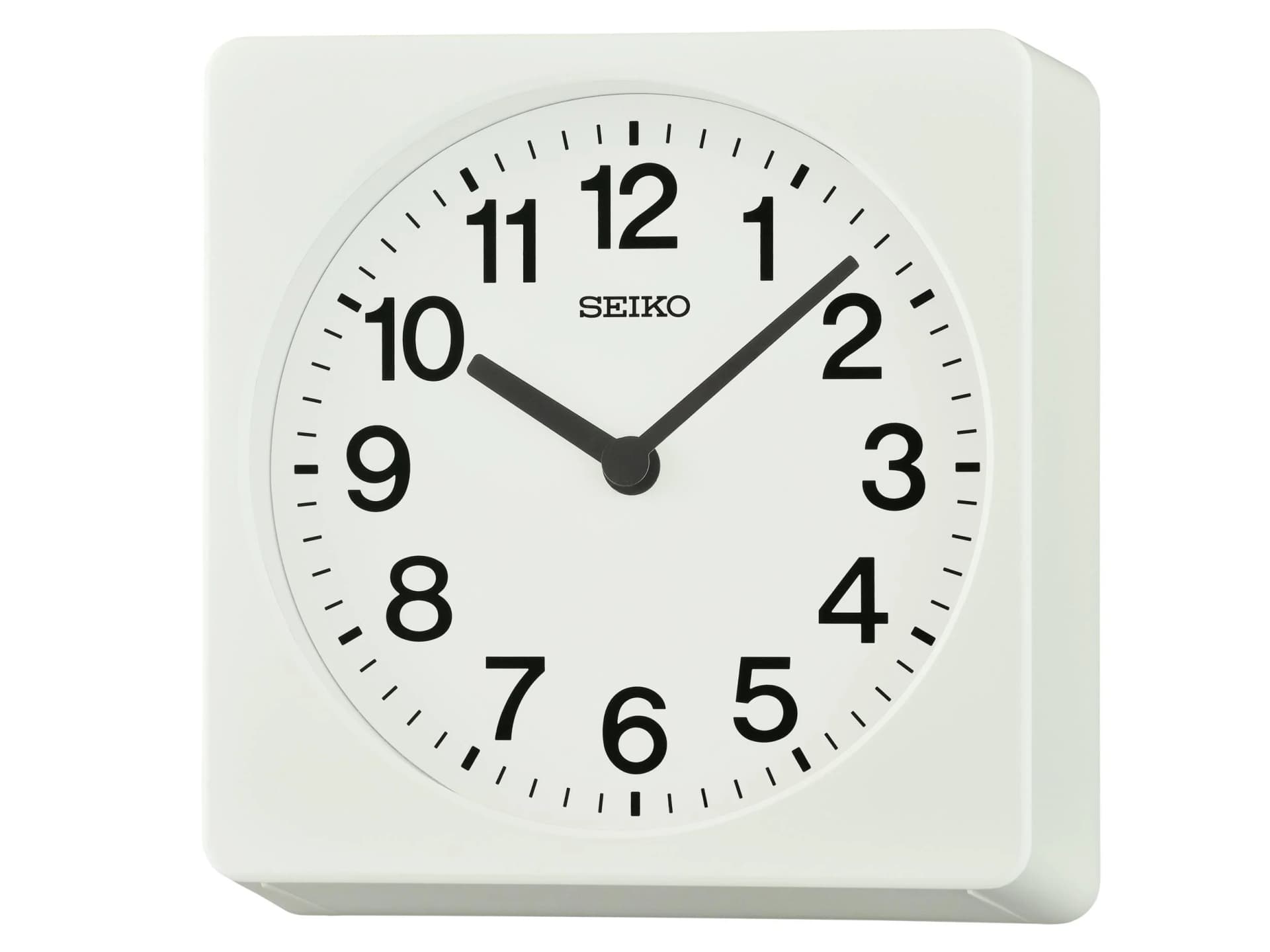 SEIKO Wanduhr Weiß Quarz 19,5x19,5 cm