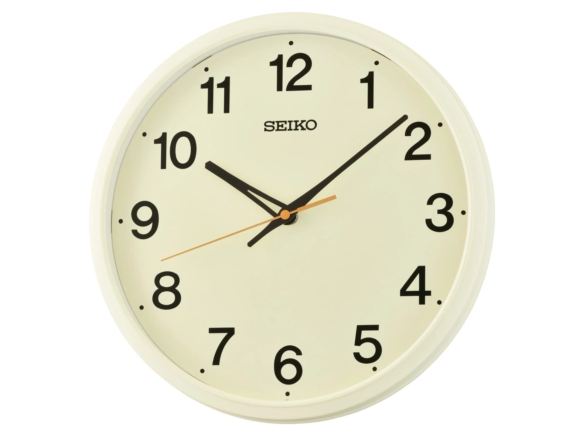 SEIKO Wanduhr Beige - Ø 30,5cm - Quarz