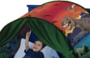 LA CUTE Dinosaurierzelt über dem Bett für Kinder, Dino-Design Bild 2