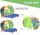 LA CUTE Dinosaurierzelt über dem Bett für Kinder, Dino-Design Bild 4