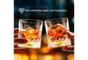 KONZEPT Whiskyglas 280 ml 6/12er Set Transparent Riffelglas Bild 5
