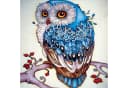 LA CUTE 5D Diamond Painting Funkelnde Eule Komplettset Bild 1