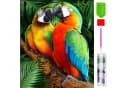 LA CUTE 5D Diamond Painting Papagei 15x20cm Bild 2