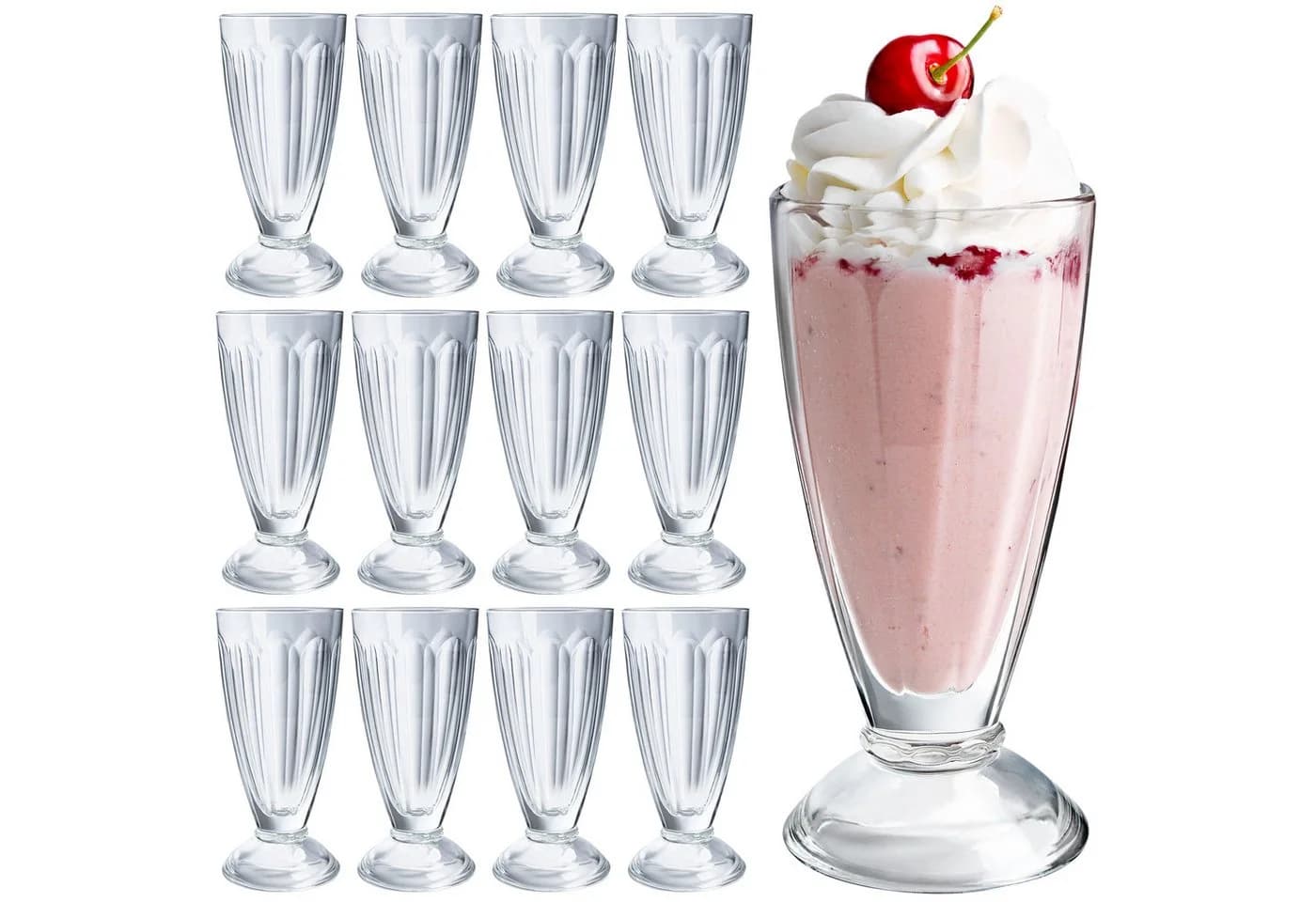 KONZEPT Cocktailglas mit Stiel 300ml, 12-tlg., spülmaschinengeeignet - Bild 2