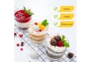 KONZEPT Dessertgläser Set 6-tlg. Glas Transparent Bild 1