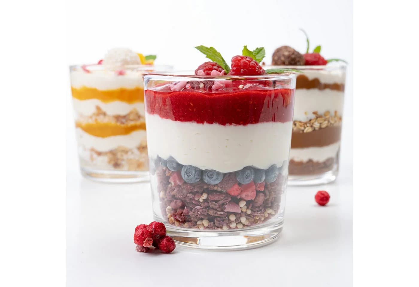 KONZEPT Dessertgläser Set 6-tlg. Glas Transparent - Bild 2