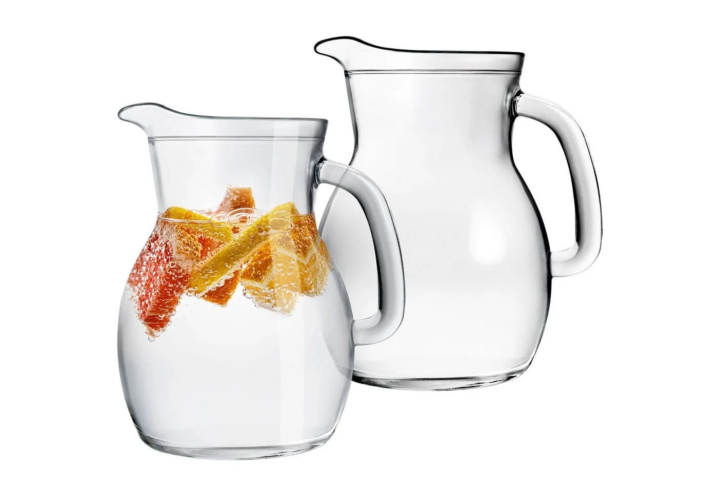 KONZEPT Glaskrug Transparent Ergonomischer Griff Wasserkaraffe - Bild 2