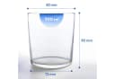 KONZEPT Kerzenhalter Kerzengläser 300 ml, 6 St. Glasteelichthalter Bild 1