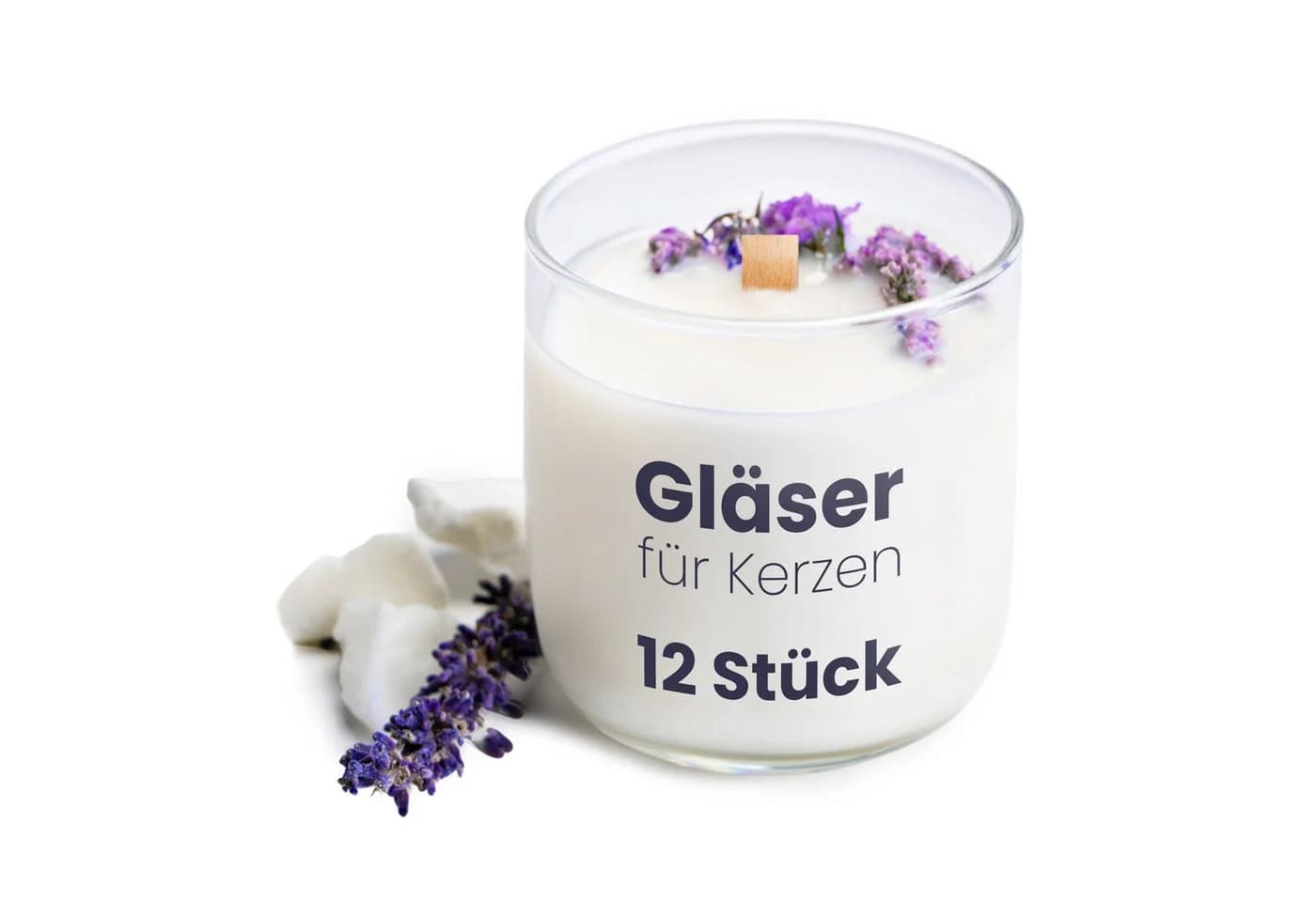 KONZEPT Teelichthalter Kerzengläser 200 ml - Bild 2
