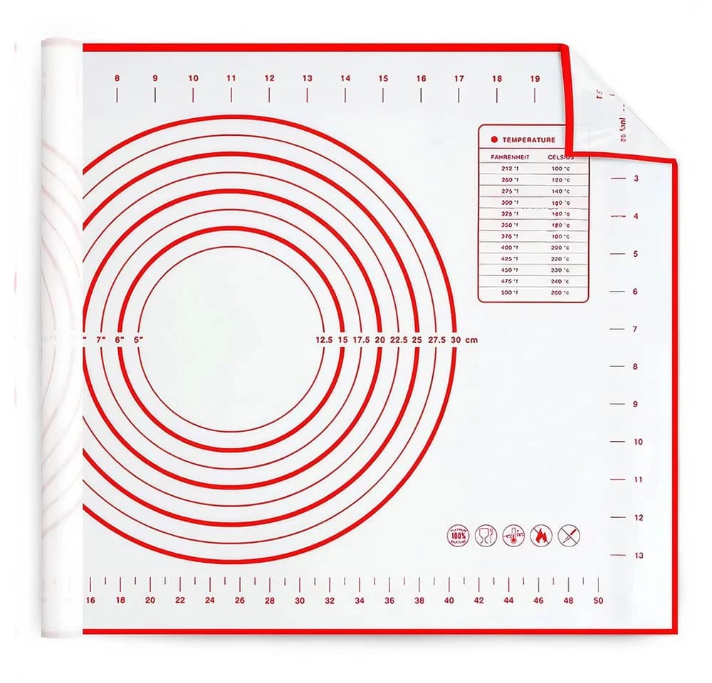 YMQHBS Silikon Backmatte 70x50 cm Anti-Rutsch - Bild 2