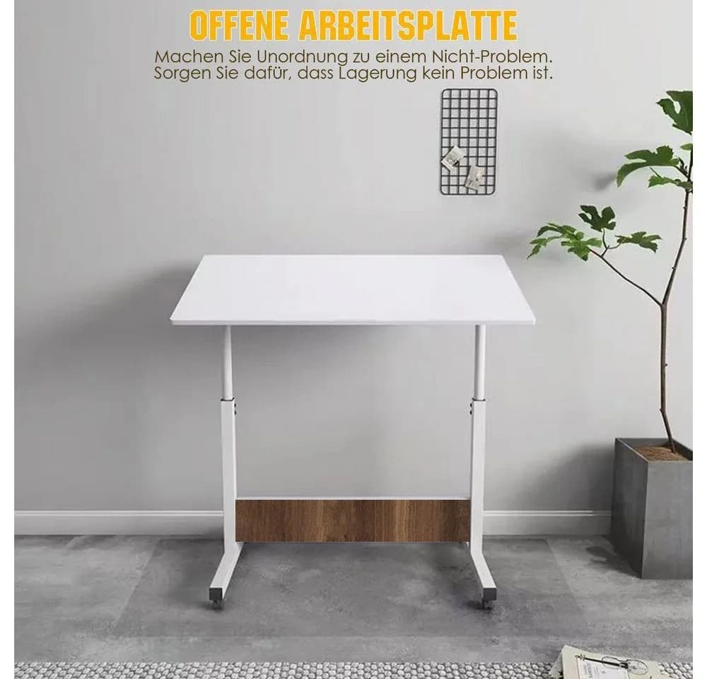 Rhein Beleuchtung Beistelltisch Laptoptisch höhenverstellbar, mobiler Schreibtisch, Sofatisch - Bild 3