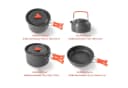 GLIESE Camping-Kochgeschirr-Set 13-tlg. Aluminium mit Kaffeekanne Bild 1