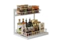 Rhein Beleuchtung Küchenorganizer L-Design Weiß 2-stufig Bild 2
