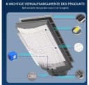 GLIESE LED Solarleuchte 2000W mit Bewegungssensor und Fernbedienung Bild 5