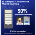 Rhein Beleuchtung LED Solarleuchte 2000W Solarlampen für Außen Bild 3