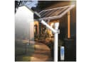 Rhein Beleuchtung LED Solarleuchte 1000W Solarlampen für Außen mit Bewegungsmelder & Fernbedienung, Solarlampen für außen, wetterfest, LED fest integriert, Kaltweiß, 6500K kaltweiß, IP67 – solar Strahler außen mit 1022 LEDs Bild 2