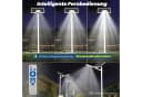 Rhein Beleuchtung LED Solarleuchte 1000W Solarlampen für Außen mit Bewegungsmelder & Fernbedienung, Solarlampen für außen, wetterfest, LED fest integriert, Kaltweiß, 6500K kaltweiß, IP67 – solar Strahler außen mit 1022 LEDs Bild 5