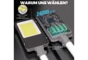 Rhein Beleuchtung LED Solarleuchte 3000W mit Bewegungsmelder & Fernbedienung Bild 3
