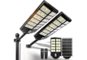 Rhein Beleuchtung LED Solarleuchte 3000W Solarlampen für Außen mit Timer Bild 2