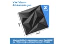 PFCTART 3D Wandpaneel Diamant Design PVC 30x30 cm Bild 3