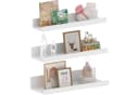 PFCTART Wandregal Wandboard ohne Bohren – 3er Set Acrylregal 27 cm Weiß Bild 2