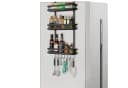 PFCTART Küchenorganizer-Set Hängeregal Küchenregal für Kühlschrank 3-lagig Metall Bild 2