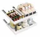 PFCTART Küchenorganizer-Set Teleskopschublade Kohlenstoffstahl Bild 2
