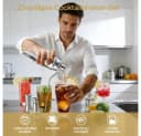 PFCTART Cocktail-Set 23-tlg. mit Acrylständer 750ml Edelstahl Bild 1