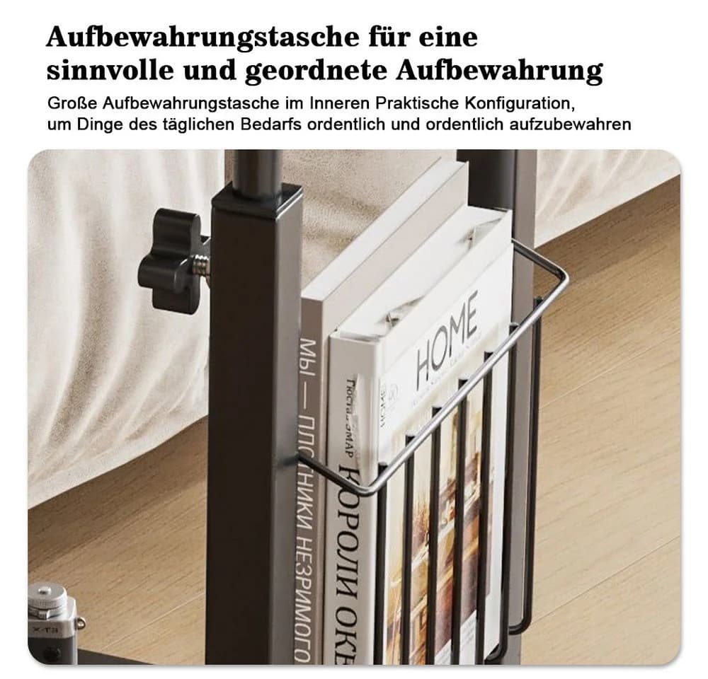 PFCTART Höhenverstellbarer Laptoptisch mit Rollen - Bild 5