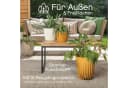 KONZEPT Hoher Blumentopf Weiß mit Drainagesystem für Balkon & Garten Bild 5