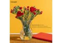 KONZEPT Tischvase Glasvase Geriffelt Set 2 St Transparent Bild 4