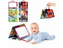 Auney Faltbarer Baby-Spiegel mit Beißring & Kontrastmotiven Bild 2