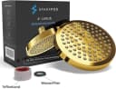 sparkpod Regenduschkopf Luxus XL Hochdruck Gold Anti-Kalk Düsen Bild 1